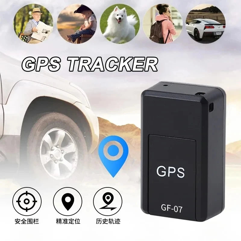 Car GPS Tracker GF07 Magnetic Vehicle GPS Locator Anti-lost Anti-theft Alarm GPS Tracking Device Mini GPS Locator Position APP Beauty Fashion