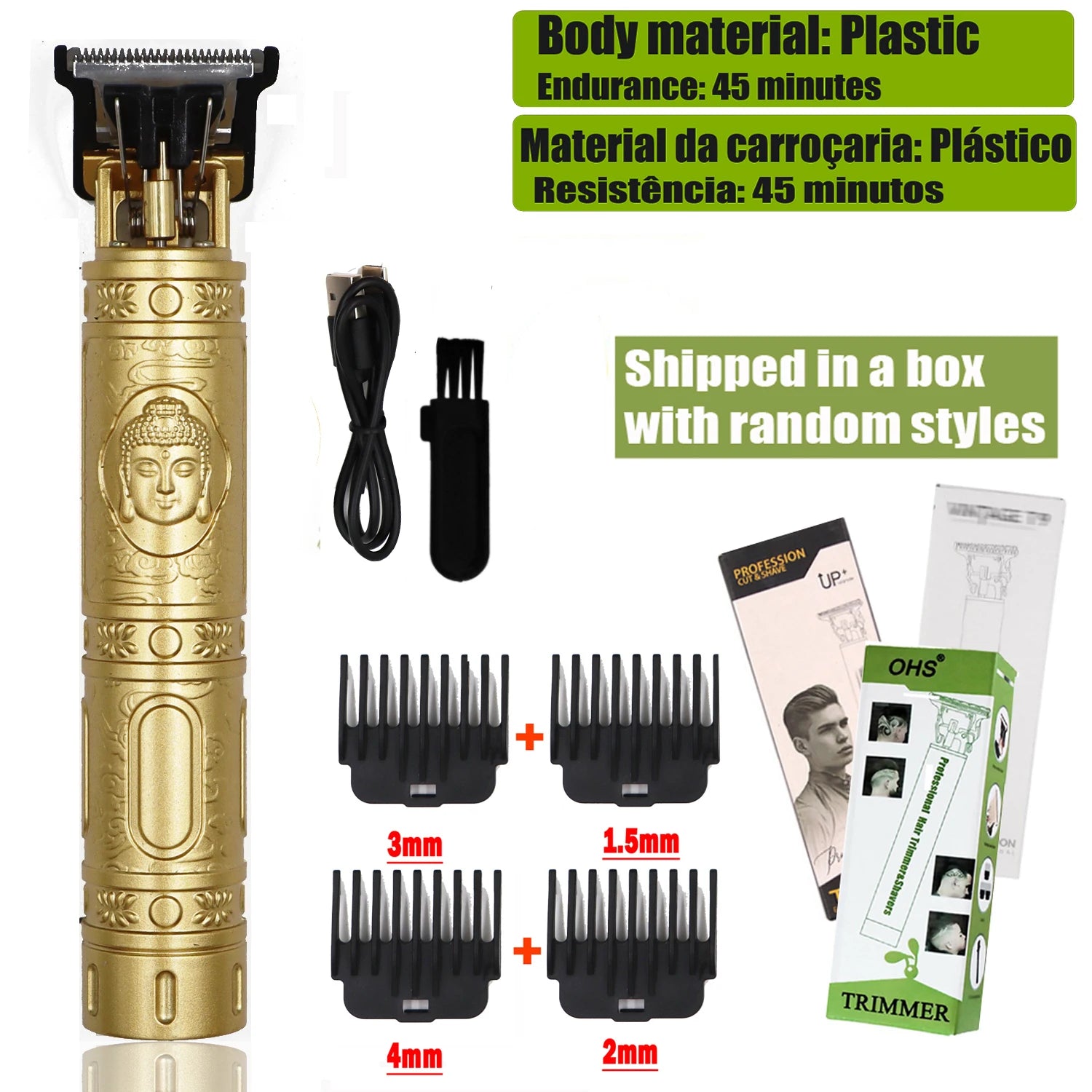 Vintage T9 Hair Clipper Beard Shaving Body Hair Trimmer Clippers Electric Men Haircut Machine 0mm Barber Shaver Beauty World Shop