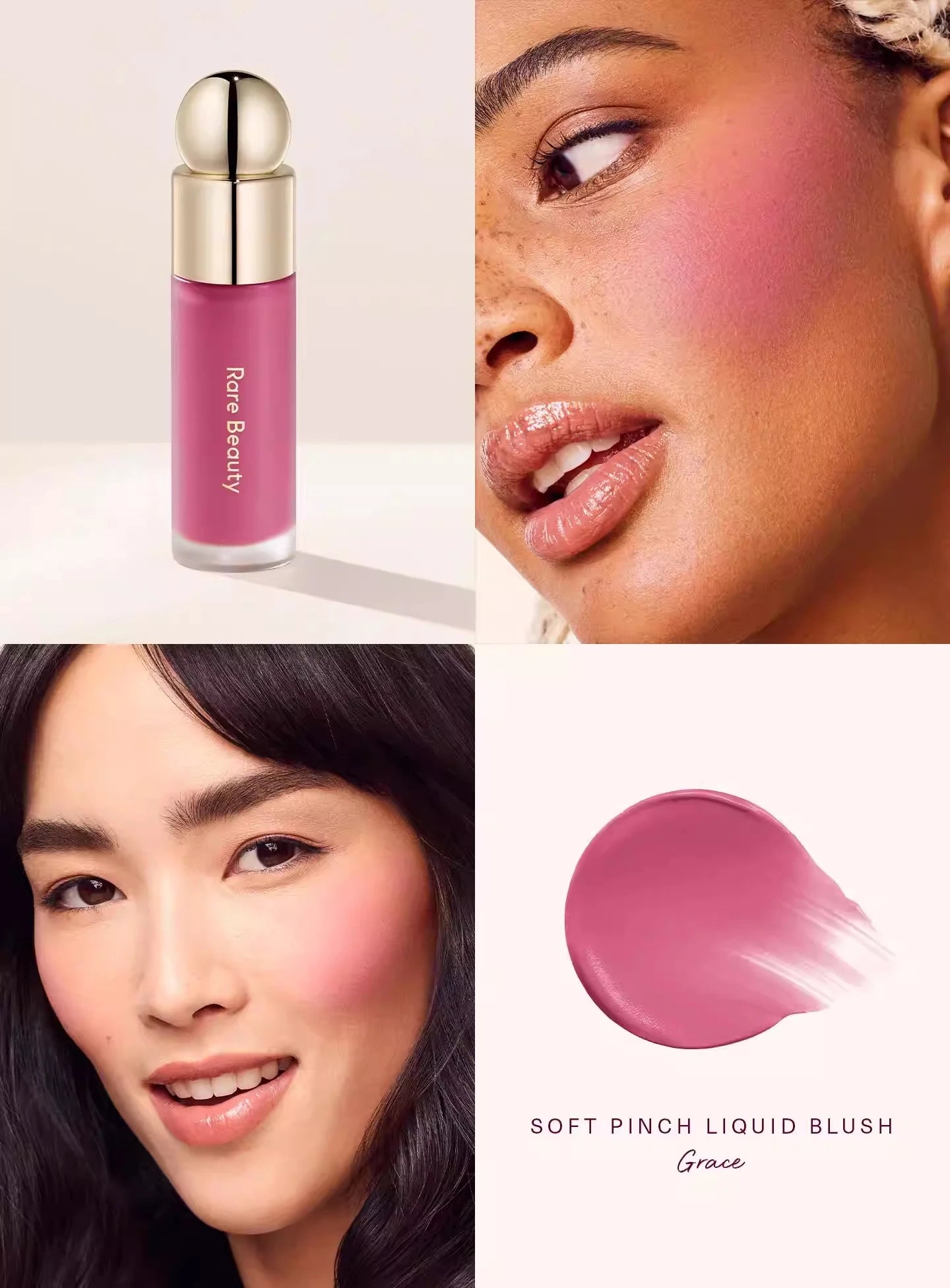 Rare Beauty 3D Face Contour Liquid Bronzer Shade Smooth Highlight Mirror Lasting Natural Nose Shadow Waterproof Brighten Makeup Beauty World Shop