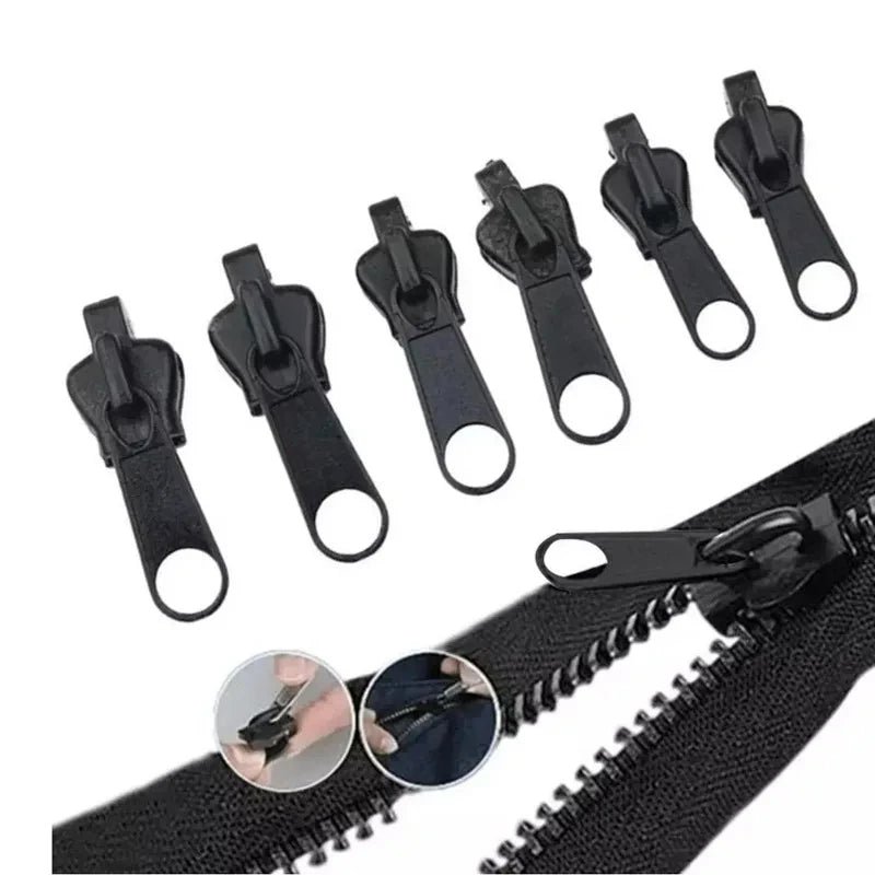 3 Sizes Universal Instant Fix Zipper Repair Kit Replacement Zip Slider Teeth Rescue Sewing Clothes Bag Zippers Tool Accessories Beauty World Shop