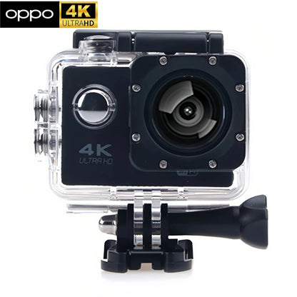 4K Outdoor Wifi Action Camera Helmet Video Recording 4K/30FPS Wifi 2.0 170DGPS 4X Zoom Underwater Waterproof Sports Camera