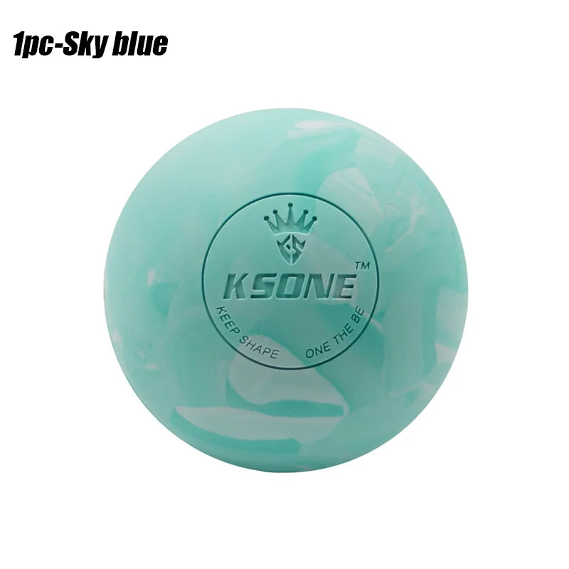 One Piece Yoga Massage Ball Fascia Ball Solid Rubber Ball Mixed Color Muscle Relaxation Ball For Muscle Recovery Beauty World Shop