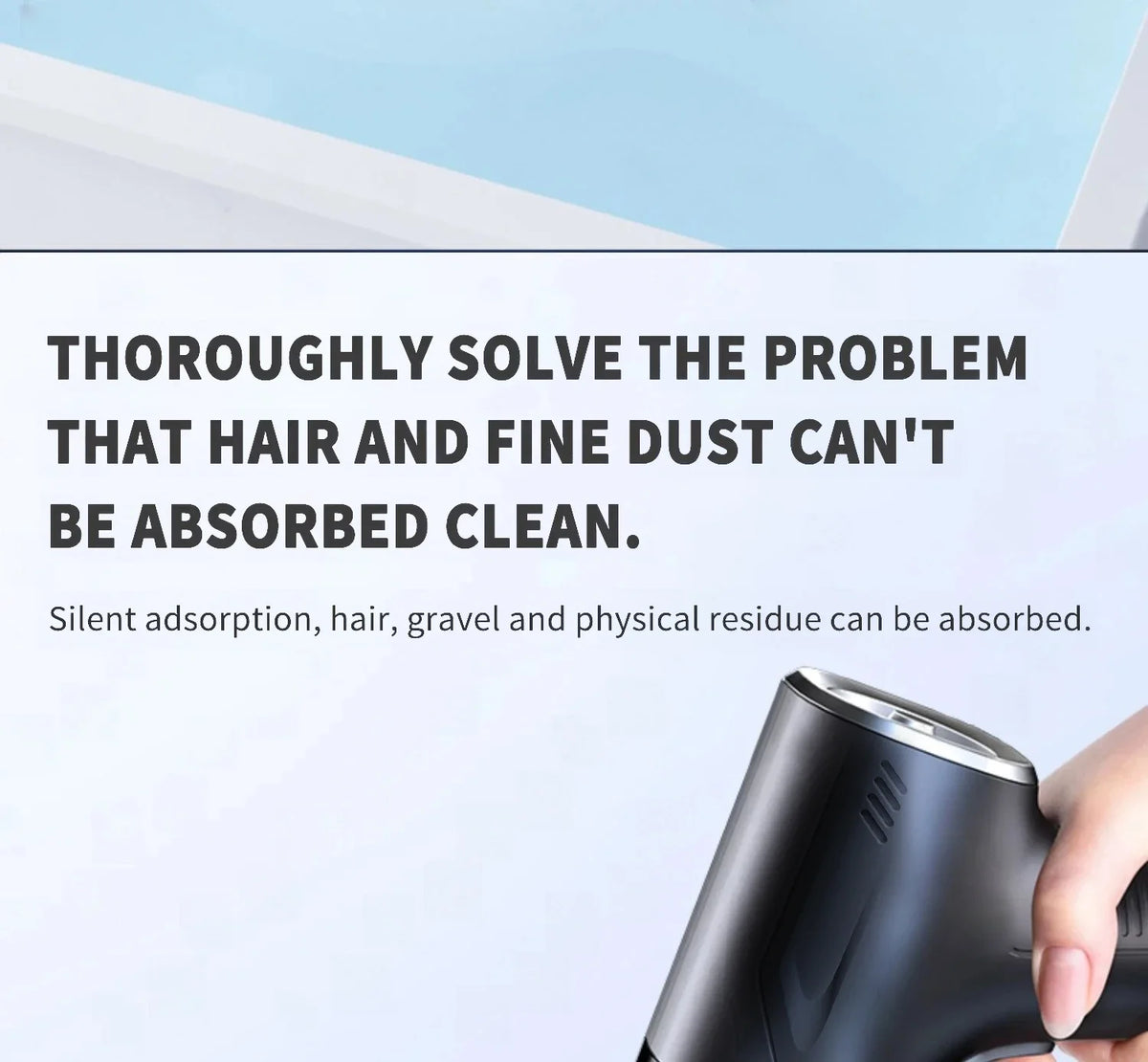 CENRR 98000PA Powerful Mini Car Vacuum Cleaner Cordless Wireless Car Cleaner HandHeld Portable Vacuum Cleaner Air Gun Beauty World Shop