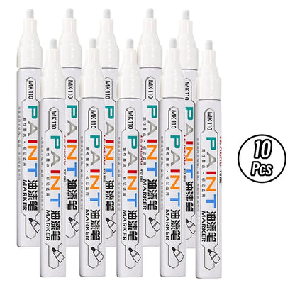 8 Colors Car Scratch Repair Paint Pen Quick Dry Touch Up Paint Repair Pen Waterproof Wheel Tyre Marker Auto Paint Marker Pens Beauty World Shop