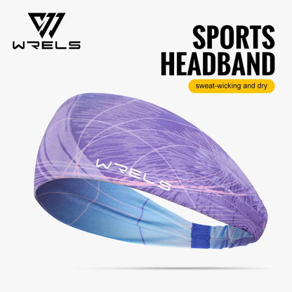 WRELS Sports Headbands Moisture Wicking Sweatbands for Running Breathable Headbands Elastic Non Slip Hairband for Women and Men Beauty World Shop