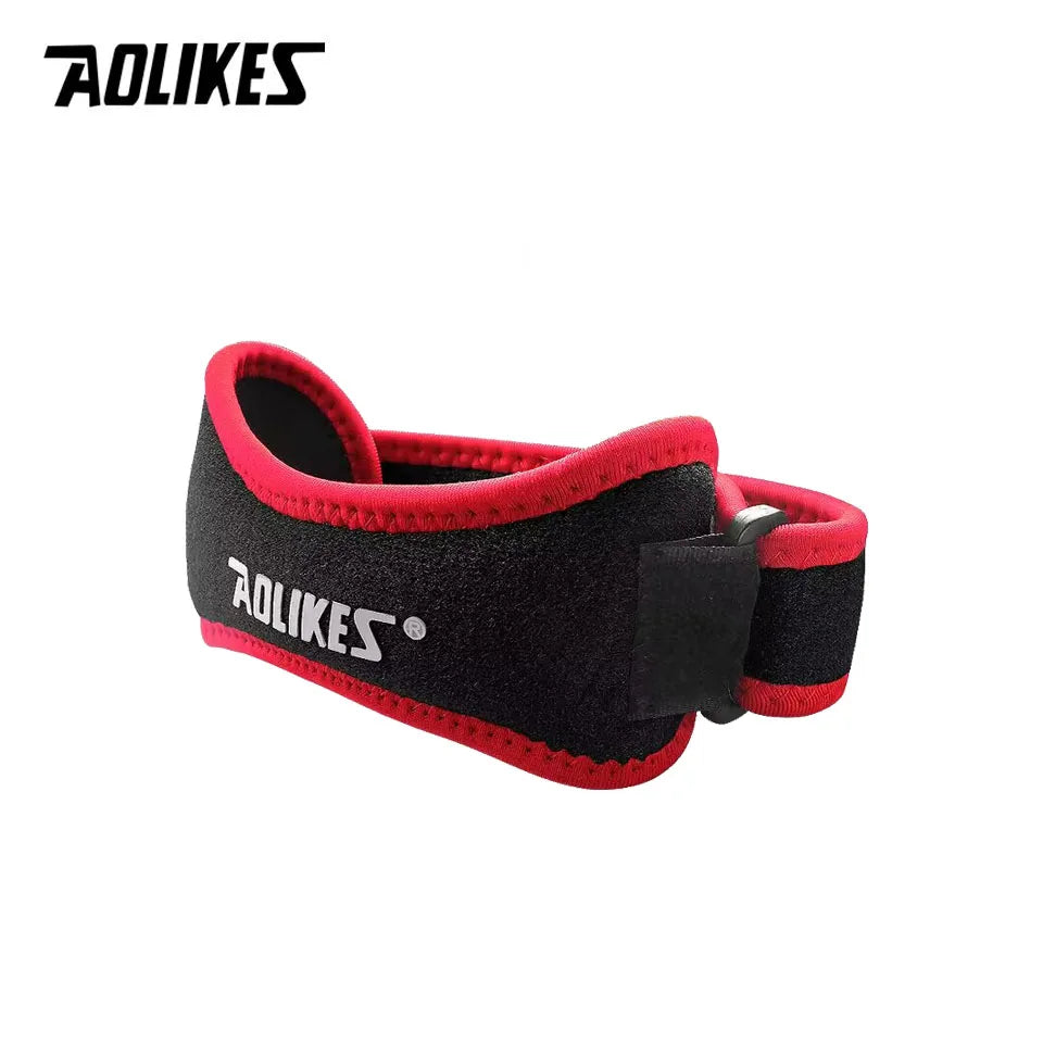 AOLIKES 1PCS Knee Braces for Knee Pain,Patella Knee Support Strap,Adjustable Patellar Tendon Stabilizer Band for Basketball Beauty World Shop