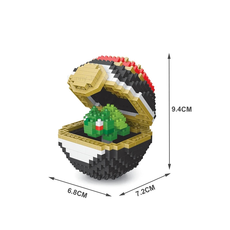 75 Style Building Blocks Assembly Anime Picachu Charizard Doll Blastoise Bulbasaur Gengar Bricks Figures Toy for Kid Gift Beauty World Shop