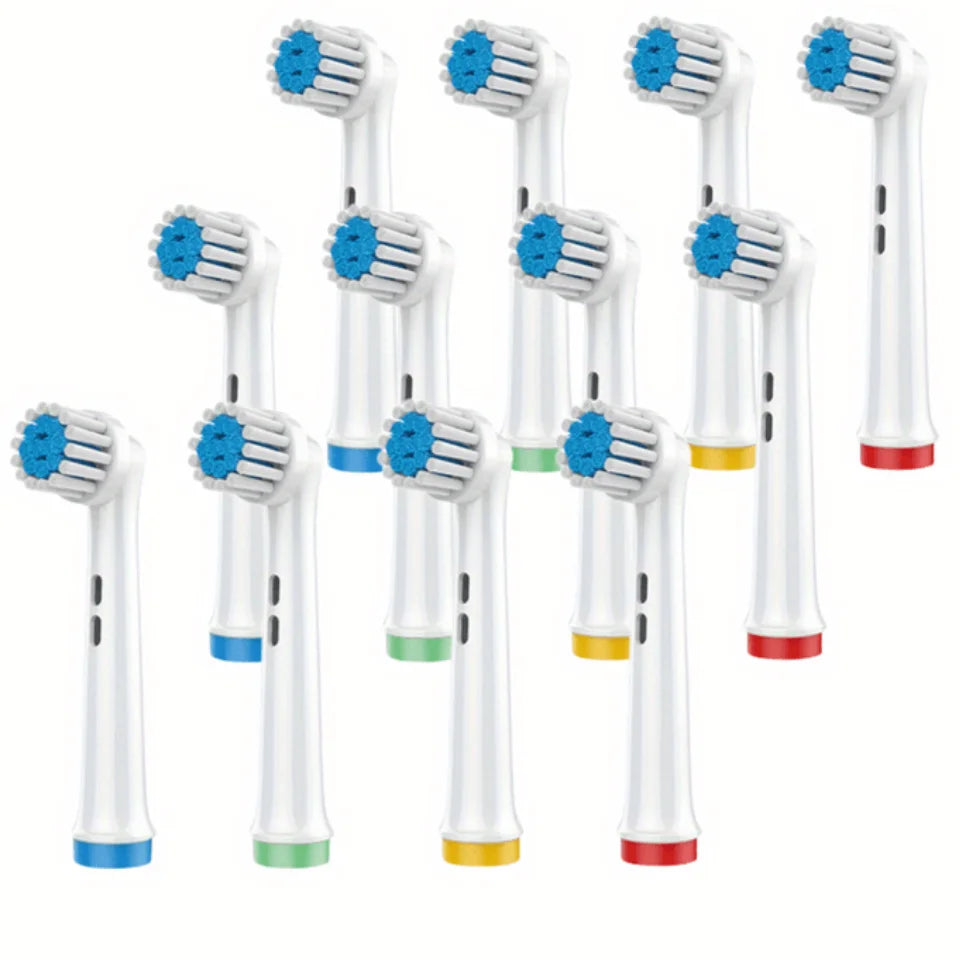 4/12/16/20 Pcs Replacement Toothbrush Heads Compatible with Oral-B Braun Professional Electric Toothbrush Heads Brush Heads Beauty World Shop
