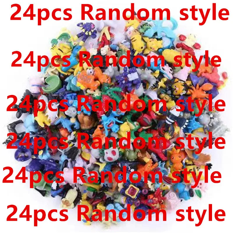 1-144 PCS Gift Box Christmas Gift Action Figure Toys Genuine  Anime Figure Toys For Children Beauty World Shop