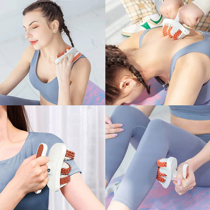 Cellulite Massager Manual Muscle Massager Roller for Leg, Neck, Arm and Foot, Multi-function Pelvic Floor Muscle Trainer Beauty Beauty World Shop