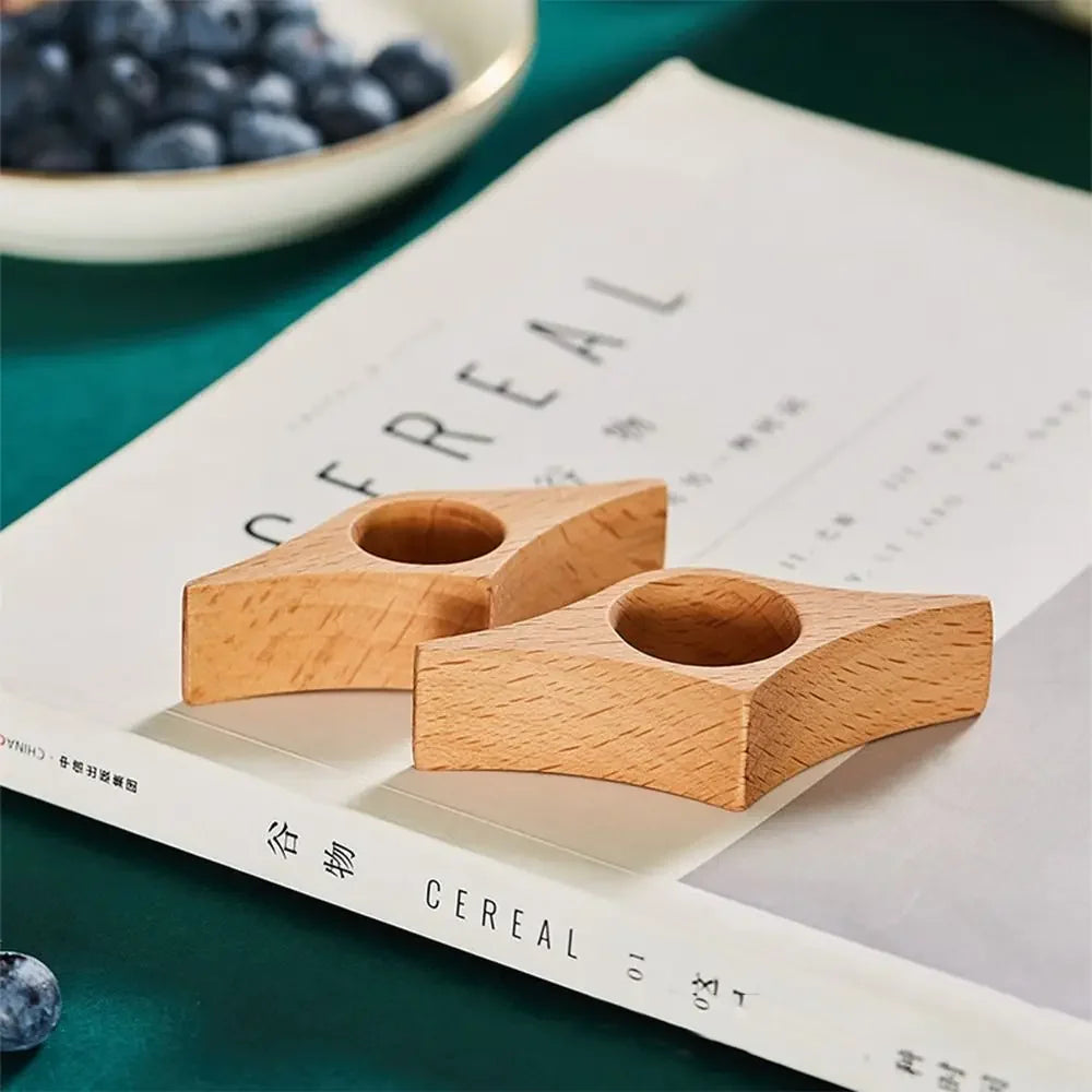 Hot Wooden Thumb Bookmark One Hand Reading Thumb Book Support Book Page Holder For Office Book Lovers Fast DIY Reading Aid Tools Beauty World Shop