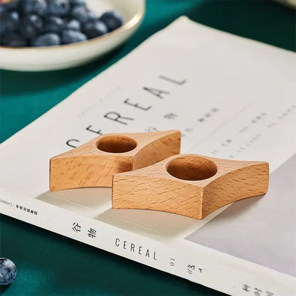 Hot Wooden Thumb Bookmark One Hand Reading Thumb Book Support Book Page Holder For Office Book Lovers Fast DIY Reading Aid Tools Beauty World Shop