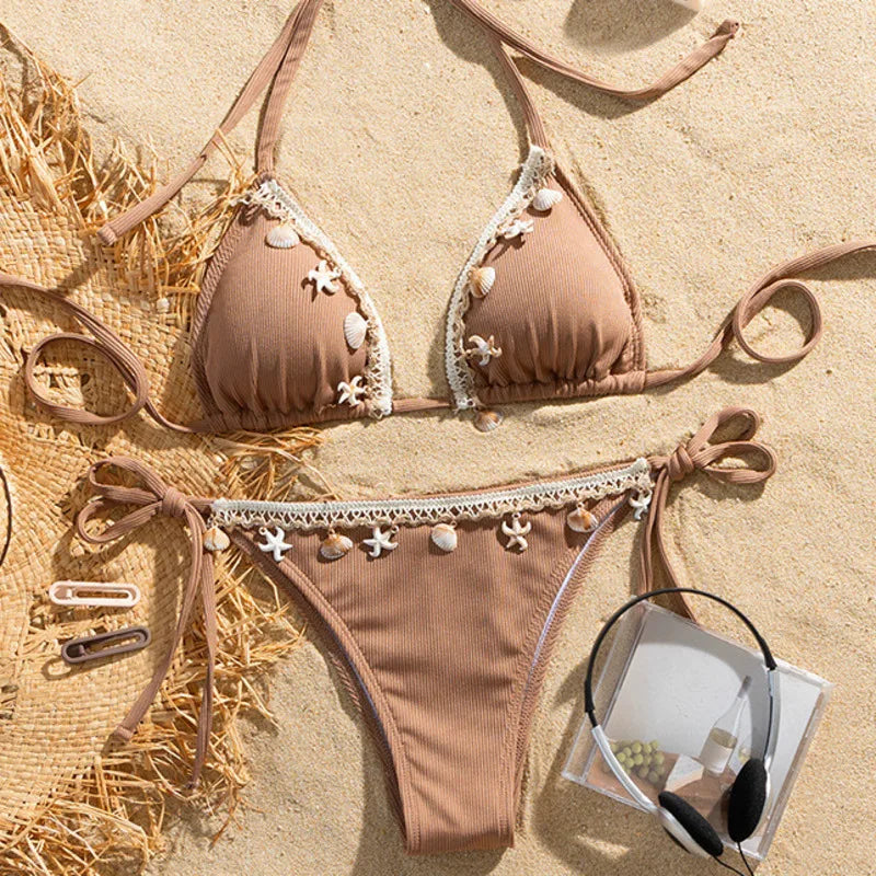 Sexy Bikinis 2026 Women's Swimwear Female Swimsuit For Swimming Wear Bathing Suits Brazilian Bikini Set Beachwear Pool Bather Beauty World Shop
