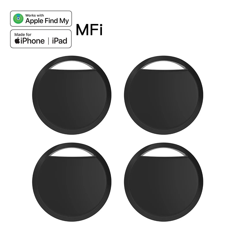 1/2 /4 pcs Anti-lose Tracker for Apple Airtag Replacemen via Find My Bluetooth GPS Tracker For Luggage IOS MFi Key Finder Beauty World Shop