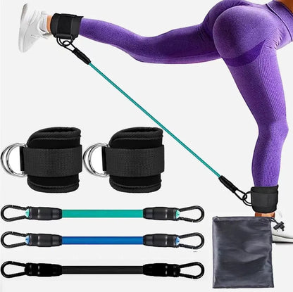 1pc Ankle Straps for Cable Machines Padded Ankle Cuffs for Leg Exercise WorkoutsFully Adjustable and Breathable Ankle Beauty World Shop