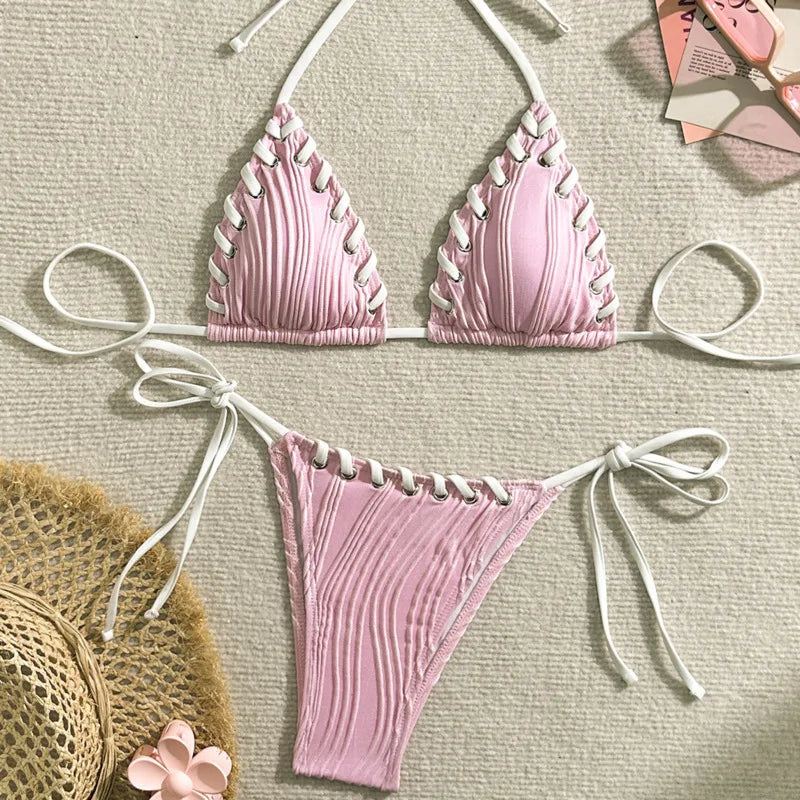 Sexy Bikinis 2026 Women's Swimwear Female Swimsuit For Swimming Wear Bathing Suits Brazilian Bikini Set Beachwear Pool Bather Beauty World Shop