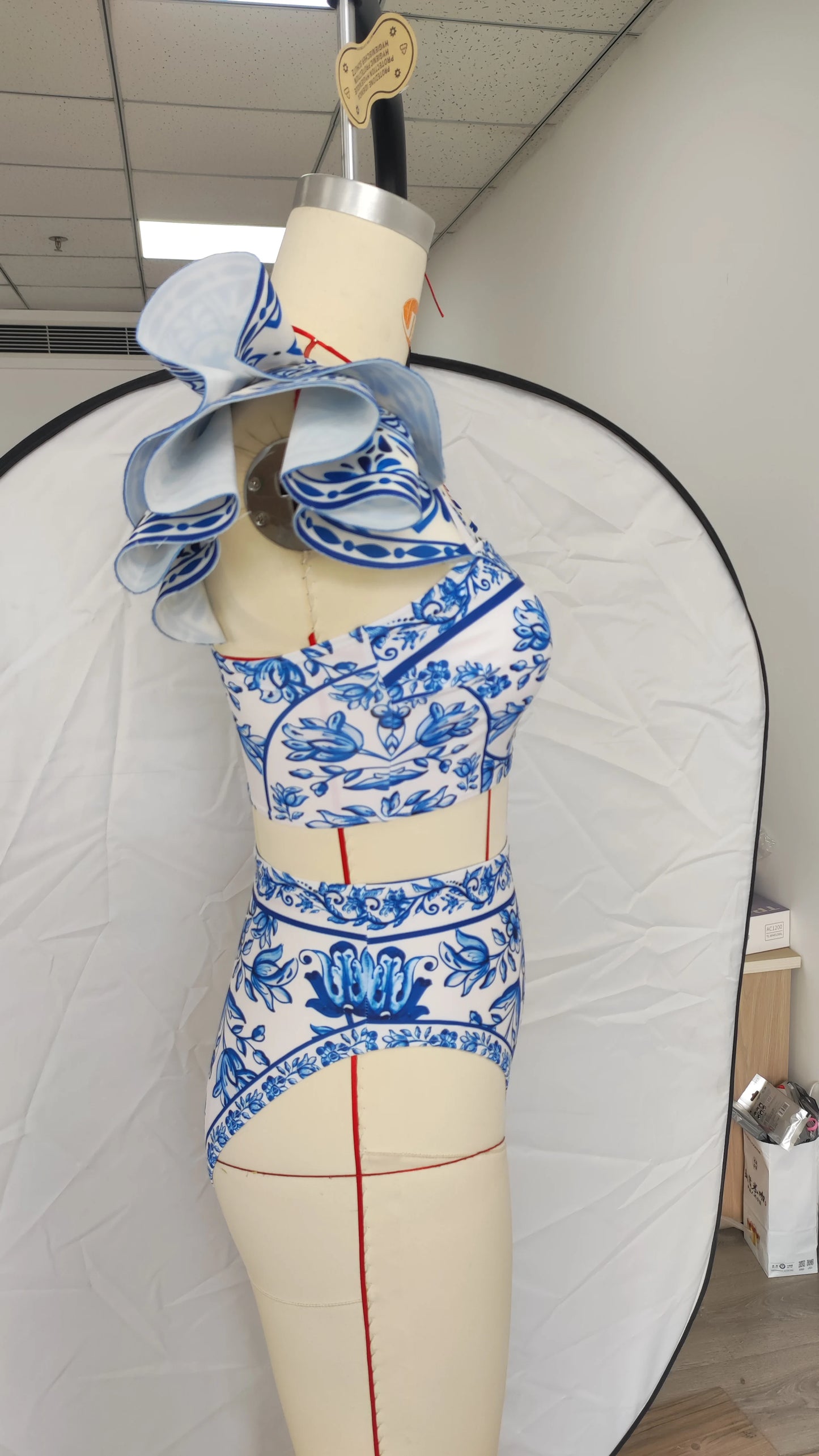 2026 New Sexy Ruffle Bikini Set Printed Brazilian Biquini Women Swimwear Skirt Bathing Suit Girls Summer Beachwear Dress Beauty World Shop