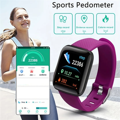 Smartwatch Men Women Wristwatches Smart Watch Message Fitness Monitor Bracelet Birthday Gift Electronic Clock For Android IOS Beauty World Shop