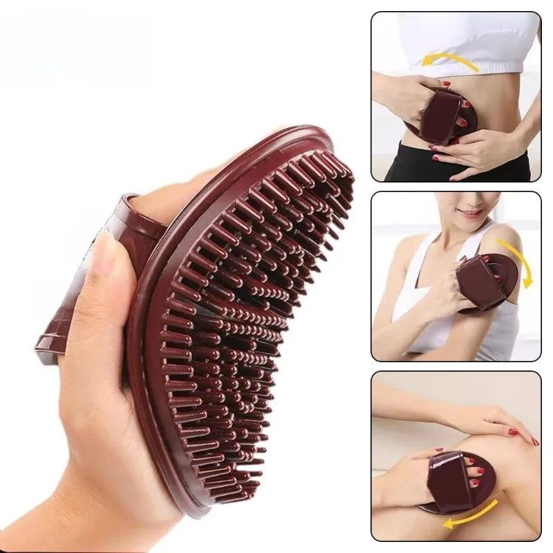 Universal Silicone Meridian Slimming Brush Leg Massage Tool Five Elements Dredging Body Beauty Health Care Scraping Equipment Beauty World Shop