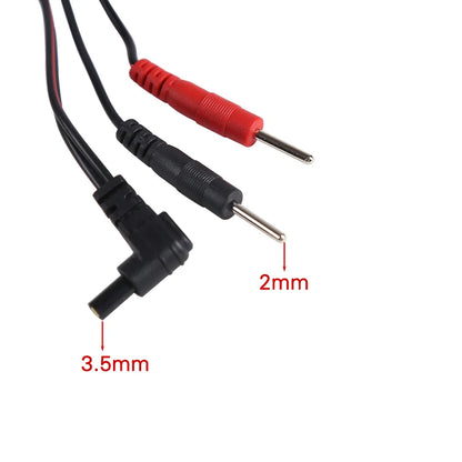 Electrode Lead Wires TENS Conductive Standard Pin for Ems Massage Electrode Pad Standard Pin  Digital Tens Machine Health Care Beauty World Shop
