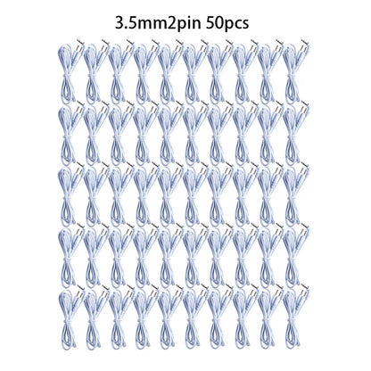 2/4 Pins Head 2.5/3.5mm Plug Type Electrode Cable Line Wire For Tens Acupuncture Electrical Nerve Muscle Stimulator Beauty World Shop