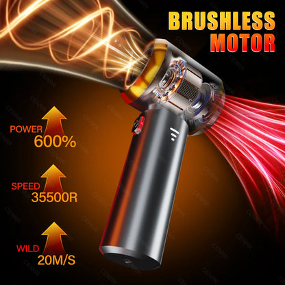 CENRR Mini Car Vacuum Cleaner Cordless Powerful Wireless Car Cleaner HandHeld Portable Vacuum Cleaner Cleaning Machine Beauty World Shop