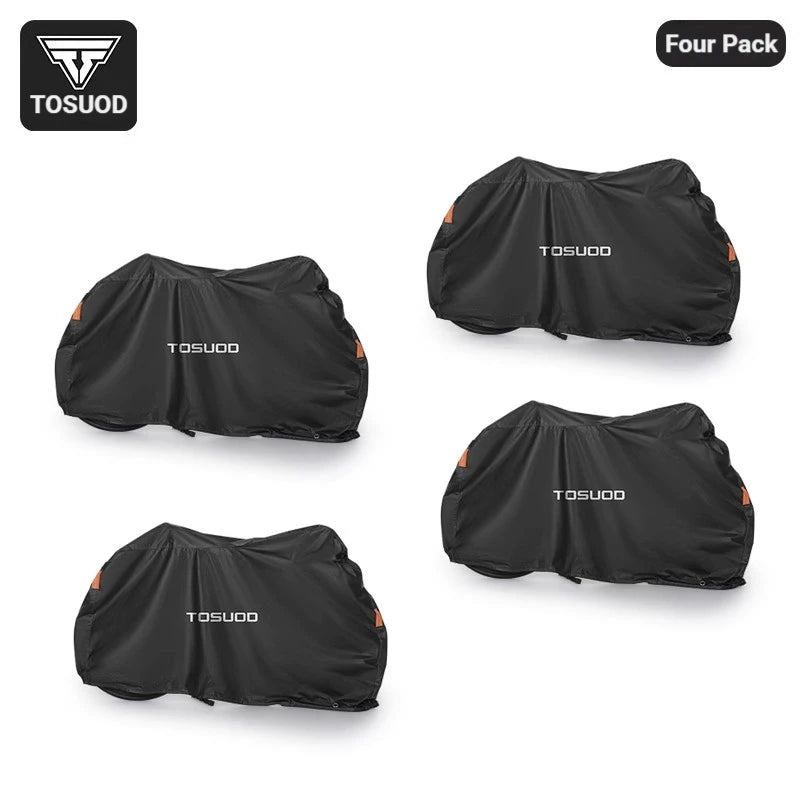 TOSUOD Thickened bike rain cover, All-Inclusive Design Rain Snow Dust  New All Weather Protective Sunshade  Protective Covers Beauty World Shop