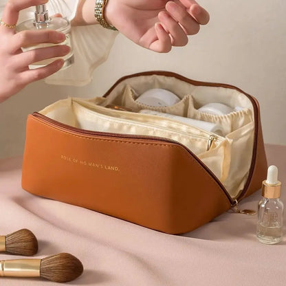 Makeup Organizer Female Toiletry Kit Bag Make Up Case Storage Pouch Luxury Lady Box, Cosmetic Bag, Organizer Bag For Travel Zip Beauty World Shop