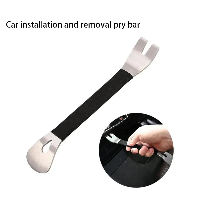 1pc Car Installation Tool For Dismantling Navigation, Sound Insulation, Instrument Panel Foot Pad Trims, Prying Door Panel Drive Beauty World Shop