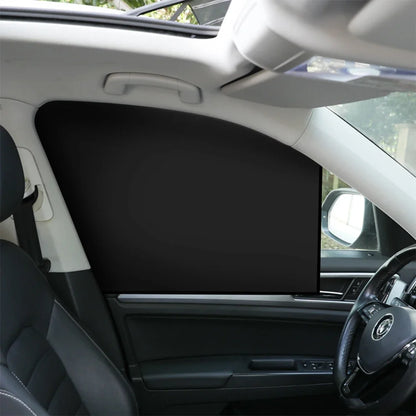 Magnetic Car Sunshade UV Protection Curtains Sun Shield Cover Double Sides Auto Window Sun shade Protector Cover Diy Accessories Beauty World Shop
