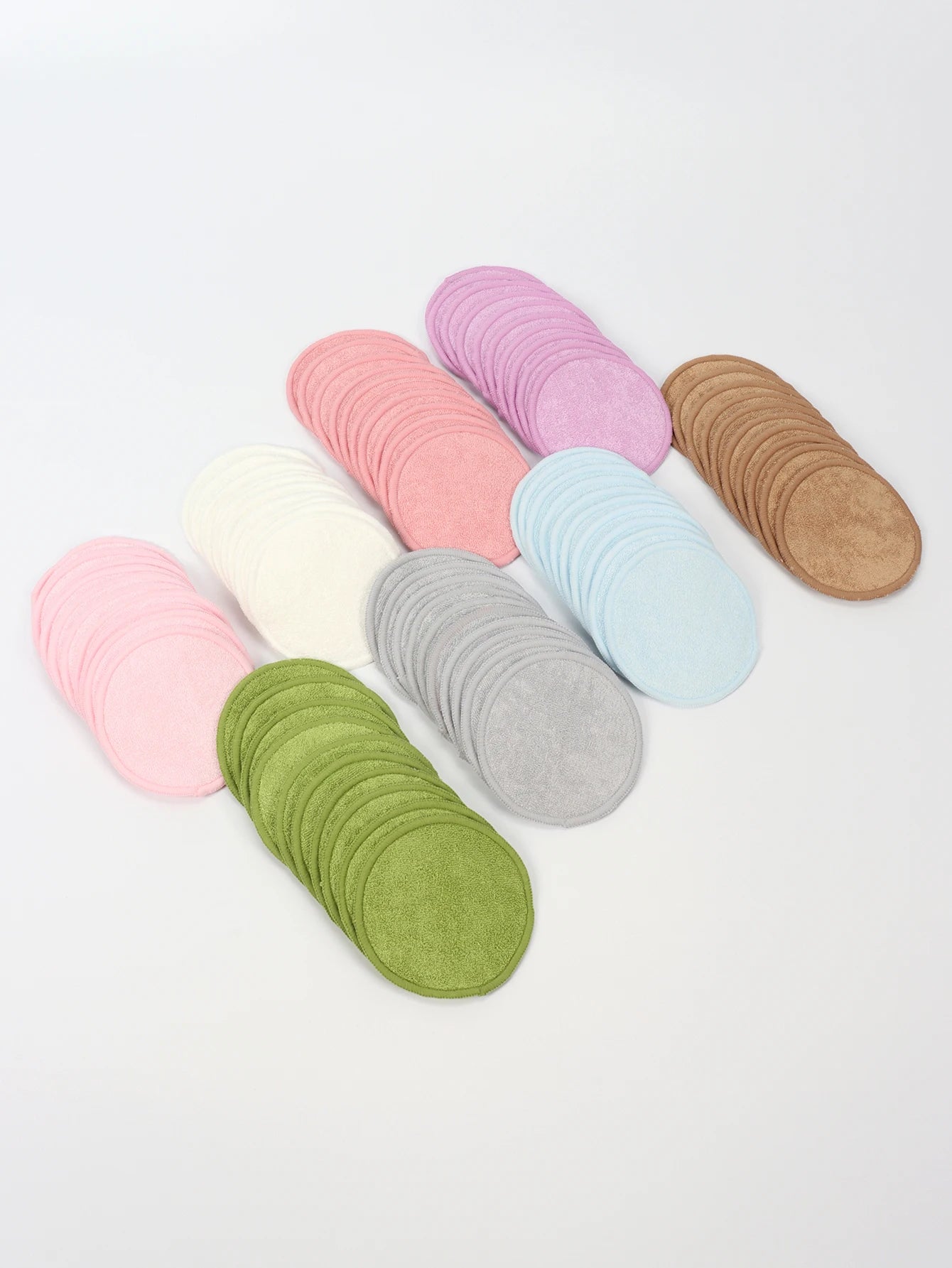 5/10/20 Pack Reusable Makeup Remover Pads Washable Face Cleansing Puff Cloth Clean Sponge Liquid Cream Tools Cosmetic Remover Beauty World Shop