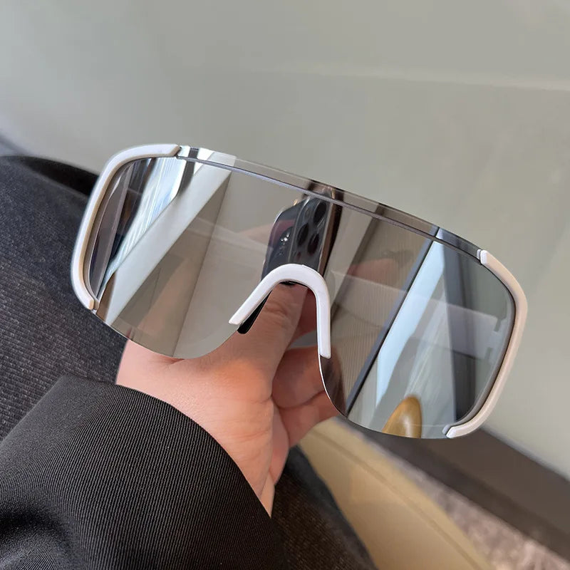 New Y2K Style Cycling Sunglasses Windproof Glasses for Men Women Retro-Reflective Sheeting Lens Road Riding Sport Glasses Beauty World Shop