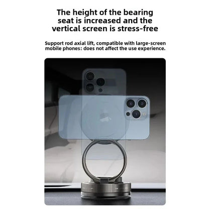 T30 Vacuum Magnetic Phone Holder Stand, for Magsafe Suction Cup Phone MountAdjustable Swivel Lock, for Your Car/Gym/Mirror Beauty Trend Shop