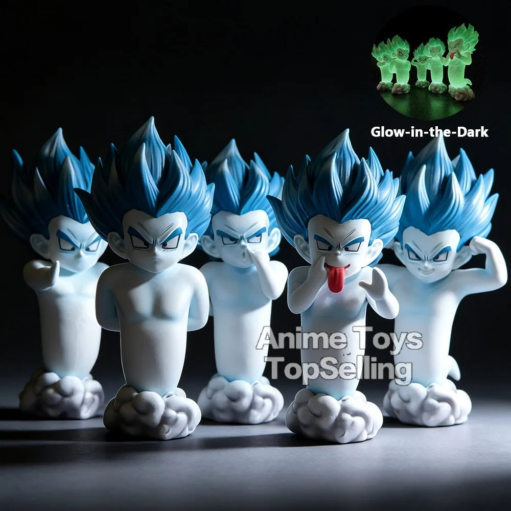 14.5cm Glow-in-the-Dark Anime Dragon Ball Z Figure Gotenks Noctilucent Ghost Action Figures Pvc Collection Model Toys Gifts Beauty World Shop