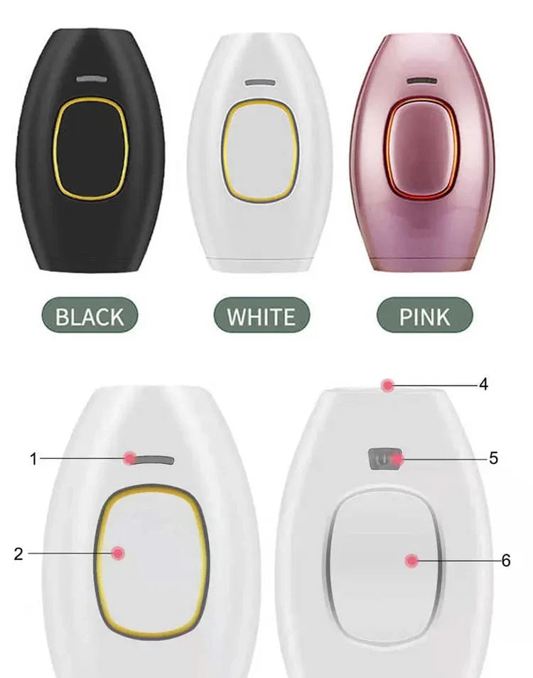 Body Bikini IPL 500,000 Flash Depilator Pulses Permanent Laser Epilator Painless For Women Hair Removal Home Use Devices Beauty World Shop