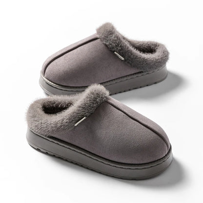 Fashion Women Fluffy Slippers for Autumn and Winter Indoor EVA Thick Sole Anti-Slip and Warm Unisex Slippers for Winter Beauty World Shop