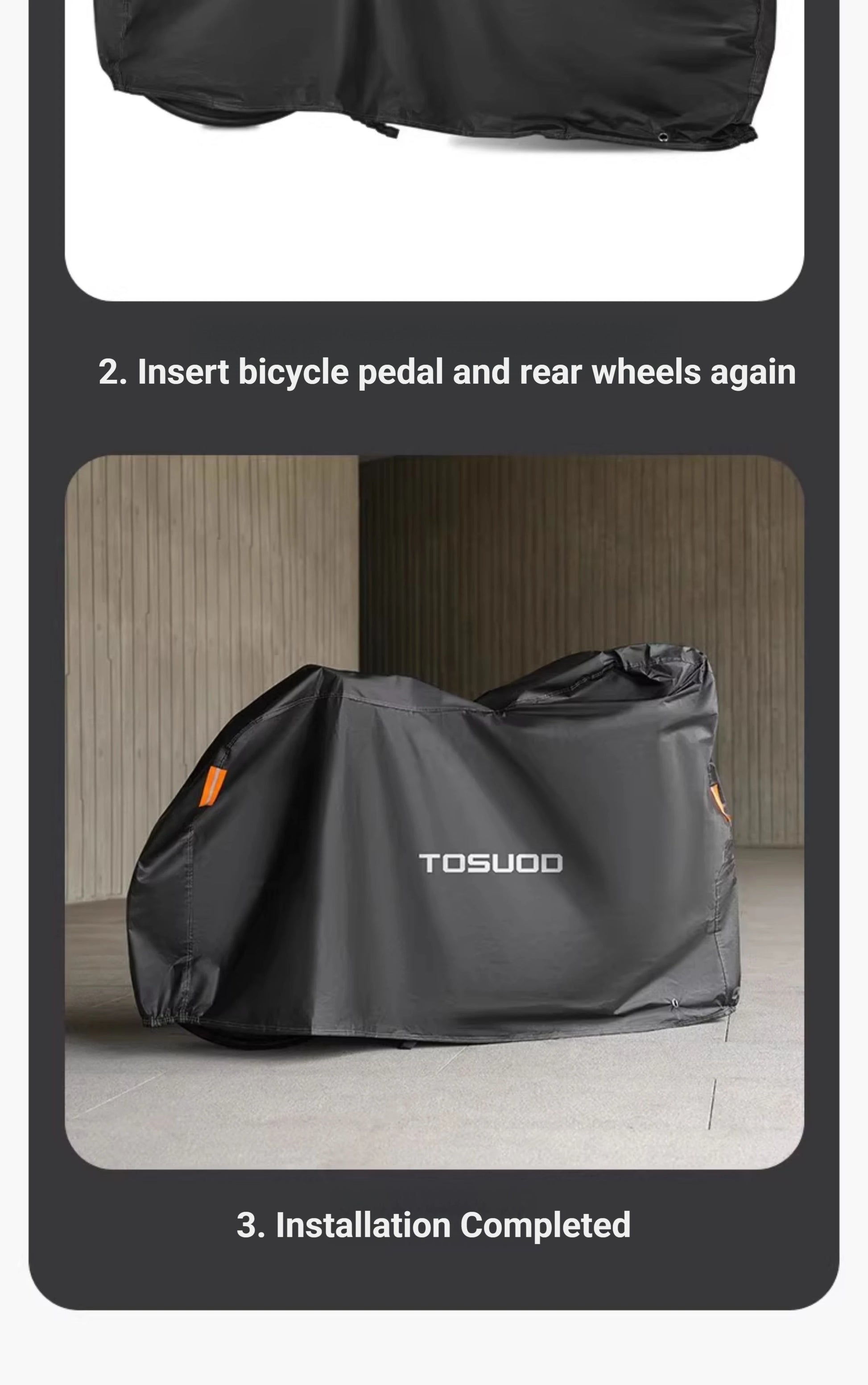 TOSUOD Thickened bike rain cover, All-Inclusive Design Rain Snow Dust  New All Weather Protective Sunshade  Protective Covers Beauty World Shop