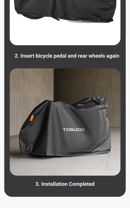 TOSUOD Thickened bike rain cover, All-Inclusive Design Rain Snow Dust  New All Weather Protective Sunshade  Protective Covers Beauty World Shop