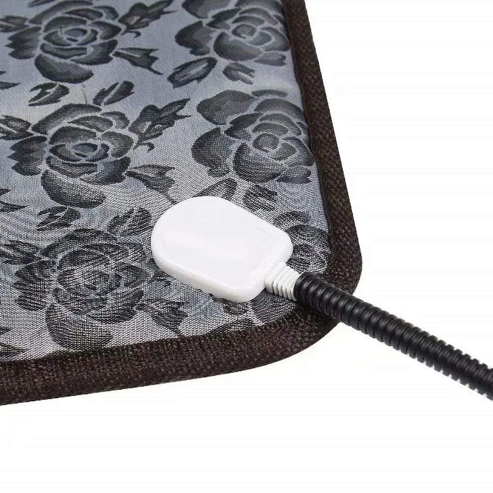 Winter Dog Bed Pet Dog Cat Heating Pad Indoor Warming Mat 45*45cm Waterproof Warmer Pet Mat Bed for Dogs Cats