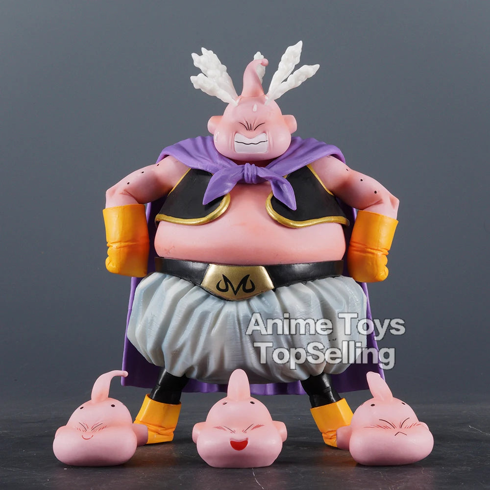 20cm Anime Dragon Ball Z Anime Figure Majin Buu Evil Buu 4 Heads PVC Action Figures Collection Model Toys Gifts Beauty World Shop