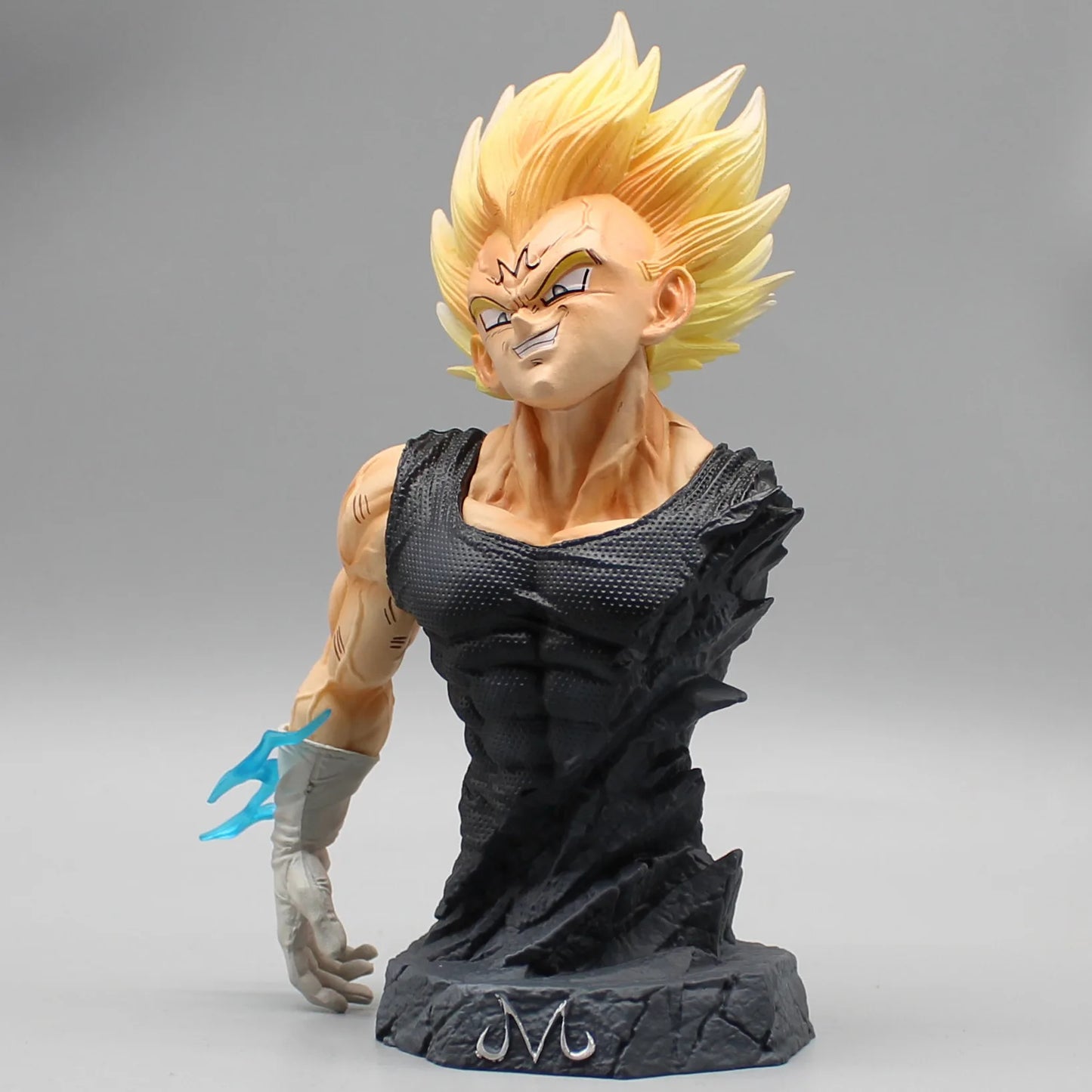 16.5cm Dragon Ball Majin Vegeta Bust Anime Action Figure Model Statue Collection Desktop Decoration Ornament Toys Boys Gifts Beauty World Shop
