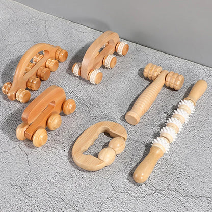 Wooden Massage Roller Portable Massage Tools For Face Neck Muscle Relax Head Foot Massager Stick Body Relaxation Beauty Health Beauty World Shop