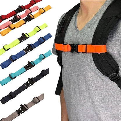 Backpack Chest Bag Strap Harness Adjustable Shoulder Strap For Bag Outdoor Camping Tactical Bags Straps Accessories For Backpack Beauty World Shop
