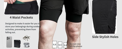 WOSAWE Bicycle Shorts Spring Summer Motocross Racing Shorts Downhill Mountain Bike short Pants Non-removable Cycling Underwear Beauty World Shop