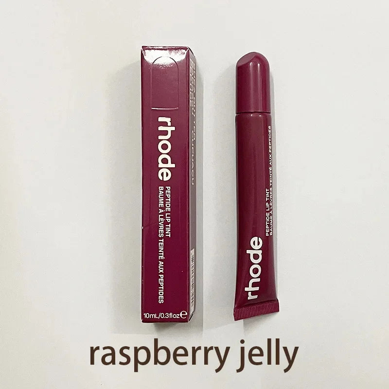 Rhod Lip Balm Moisturizing Mirror Long Lasting Lip Gloss Ribbon Espresso Raspberry Toast Plump No-stick Lip Oil Makeup Cosmetic Beauty World Shop