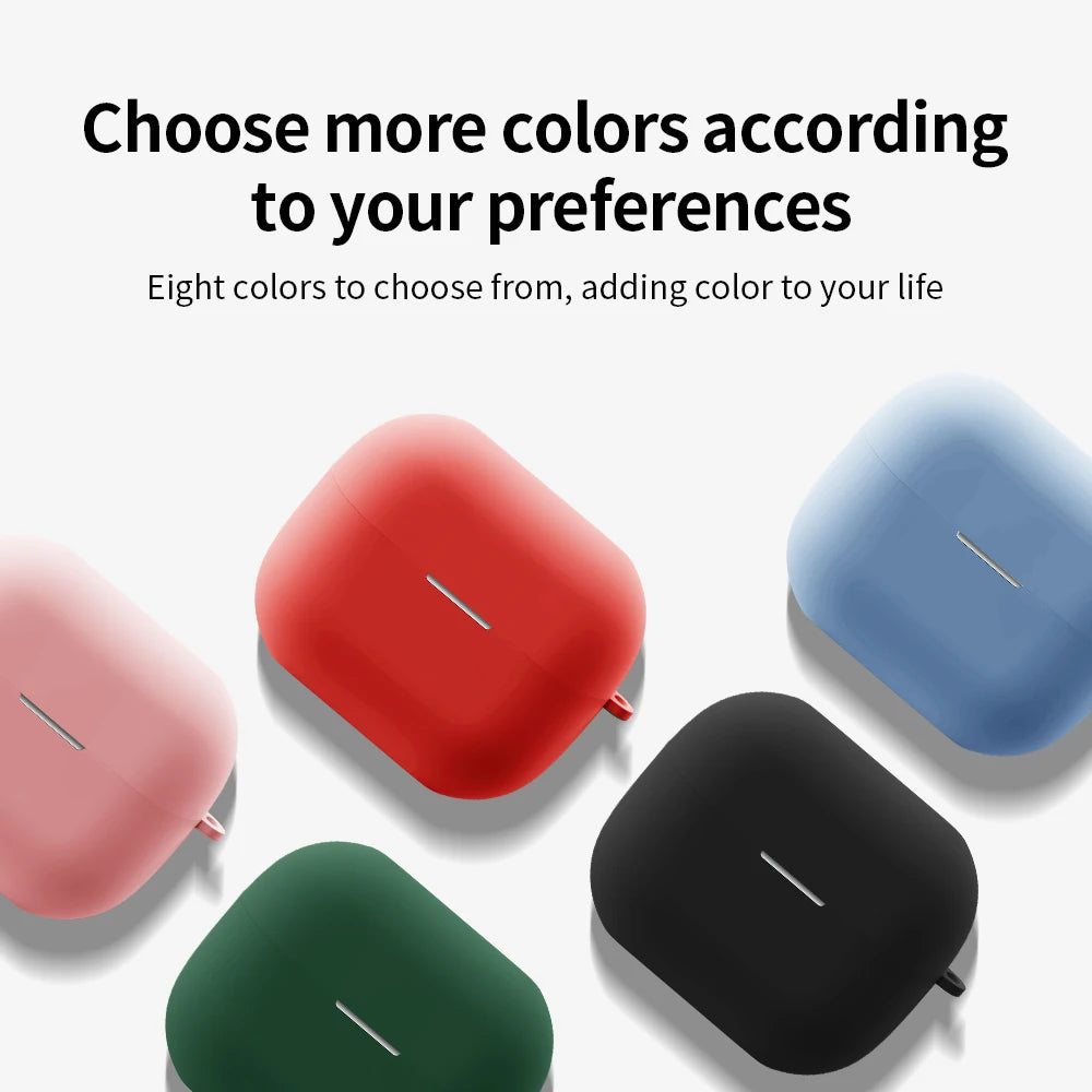 Silicone Case For Samsung Galaxy Buds 3 Pro Buds 3 FE Earbuds Accessories Shockproof Cover Dust-proof Keychain Coque Capa Fundas