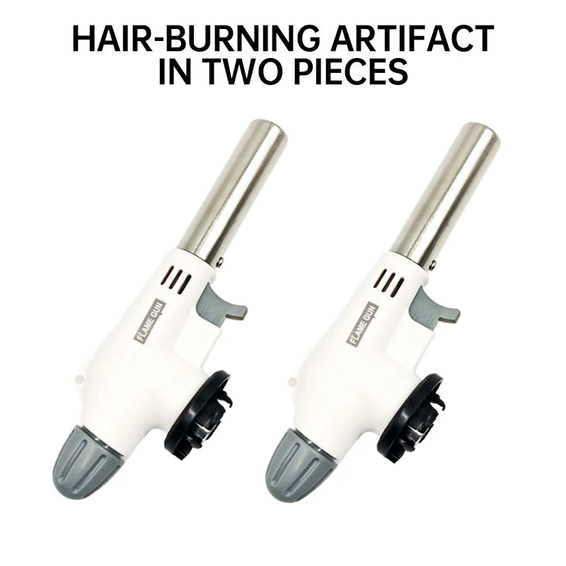Portable Flame Gun, Cooking Spontaneous Combustion Butane Gas Torch, Lighter, Welding Burner, Gas Torch Barbecue Camping Cooking Beauty World Shop