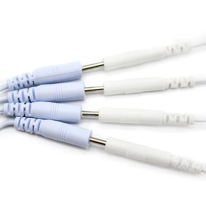 2/4 Pins Head 2.5/3.5mm Plug Type Electrode Cable Line Wire For Tens Acupuncture Electrical Nerve Muscle Stimulator Beauty World Shop
