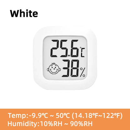 LCD Digital Thermometer Hygrometer Indoor Room Electronic Temperature Humidity Meter Sensor Gauge Weather Station For Home Beauty World Shop