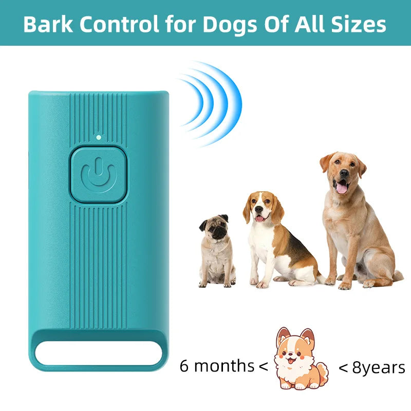 Ultrasonic Dog Repellent Handheld Anti-Barking And Luminous Ultrasonic Dog Repellent
